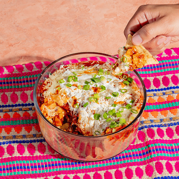 Hot & Spicy Refried Bean Dip (inspired by Pati Jinich)