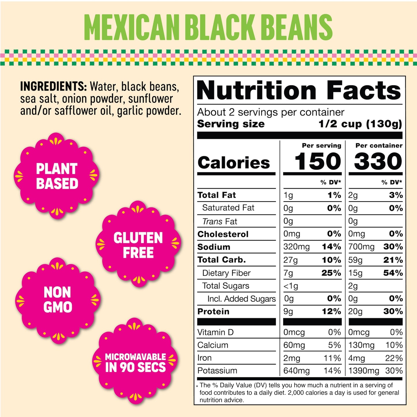 Mexican Black Beans (6 Pack)