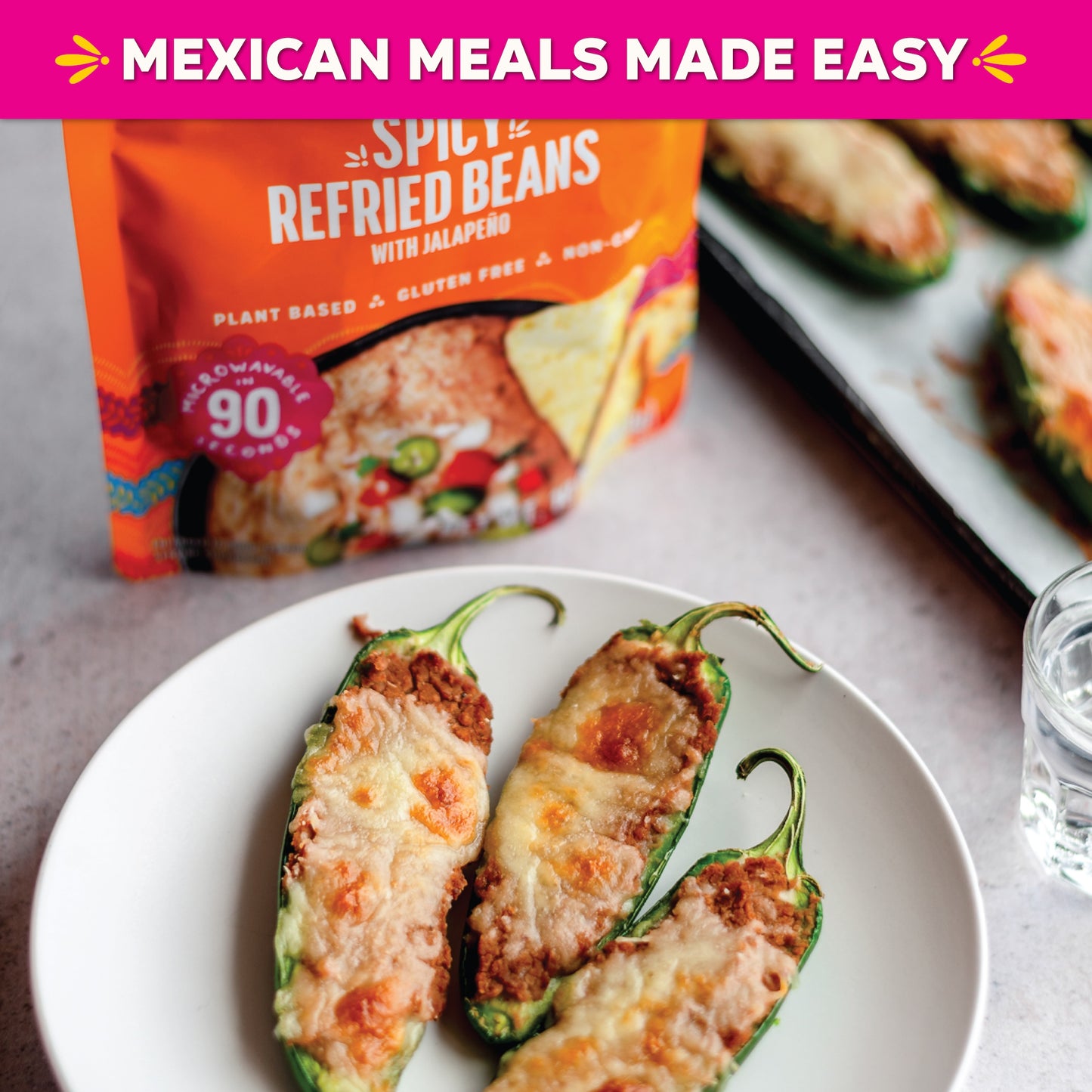 Spicy Refried Beans (2 Pack)