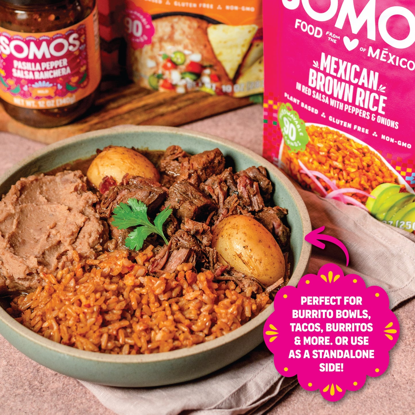 Mexican Brown Rice (2 Pack)