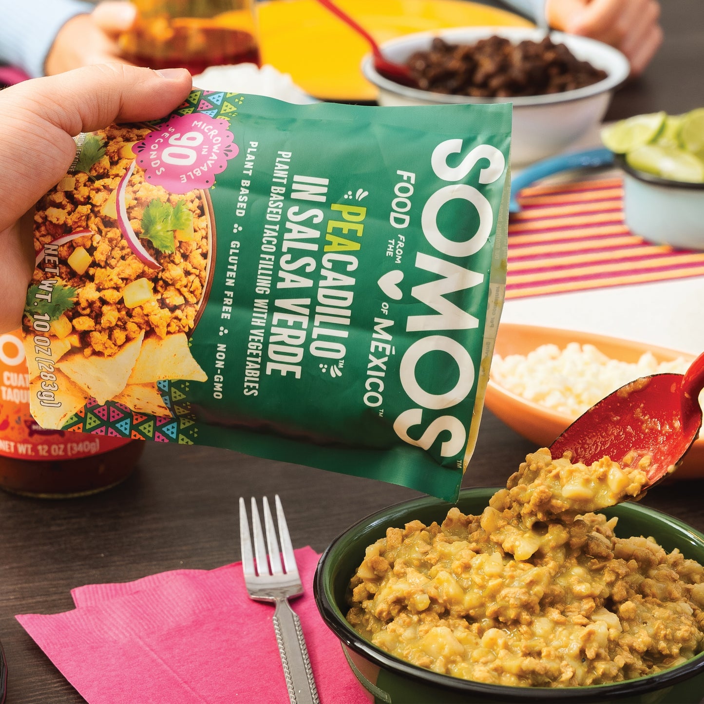 Peacadillo in Salsa Verde Taco Filling (6 Pack)