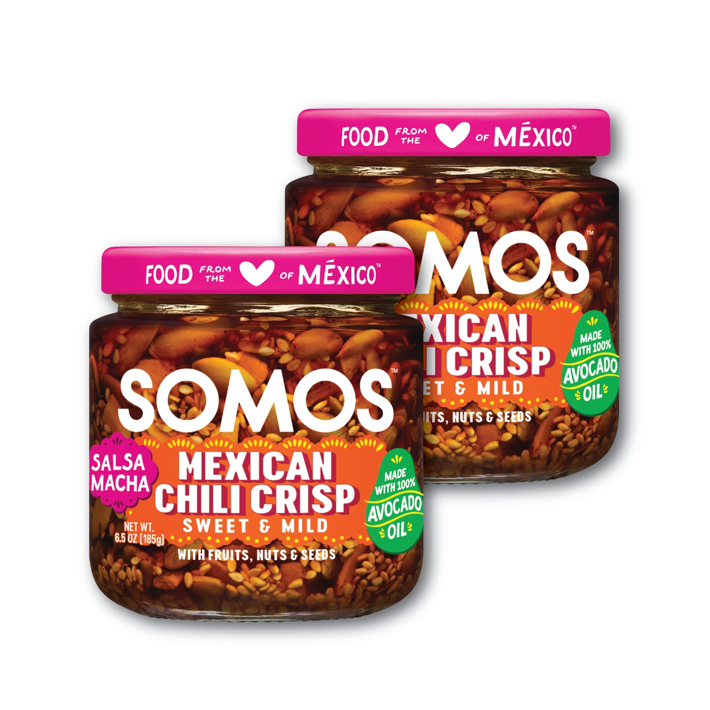 Mexican Chili Crisp - Sweet & Mild (2 Pack)