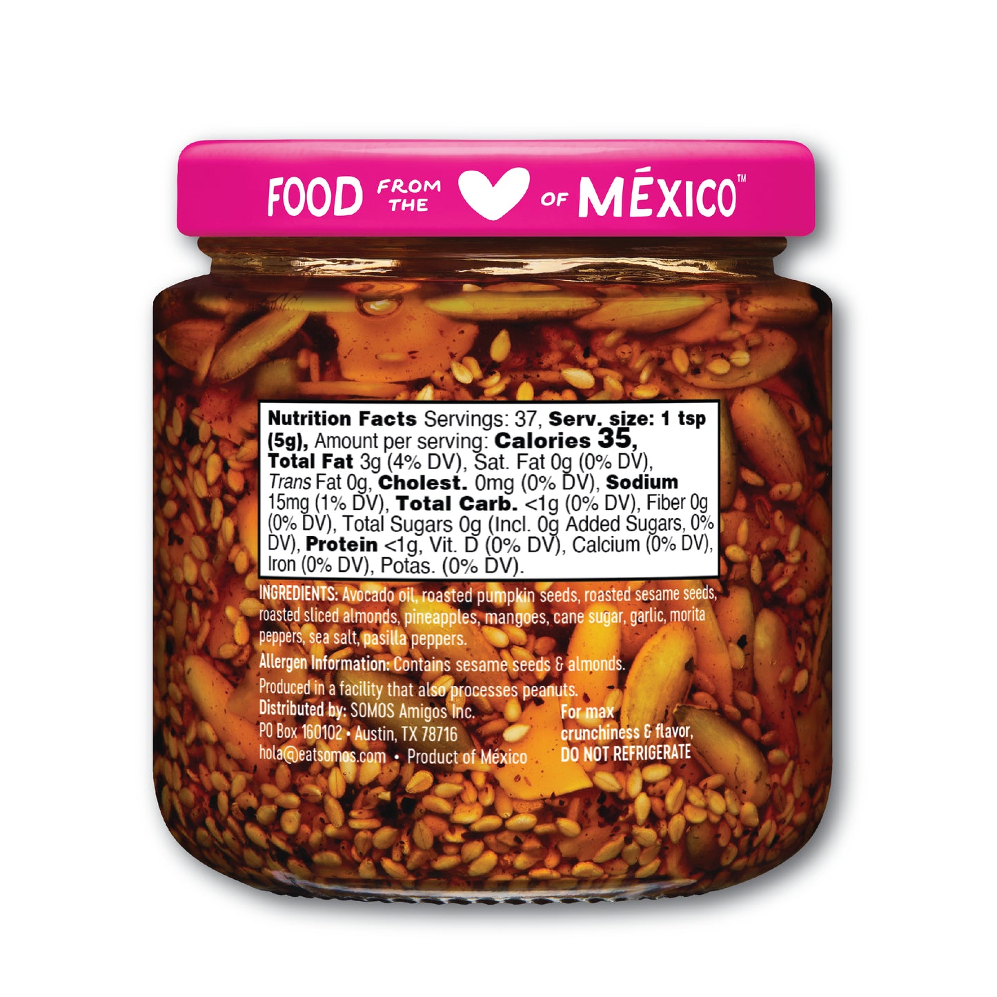 Mexican Chili Crisp - Sweet & Mild (2 Pack)