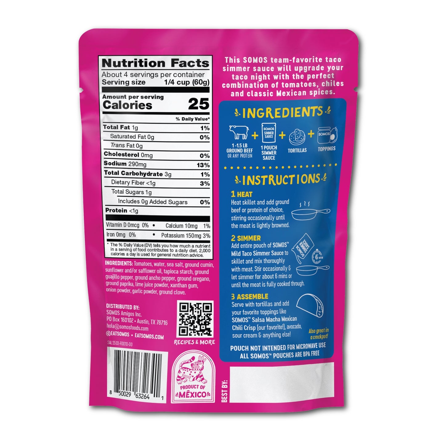 Taco Simmer Sauce (6 Pack)