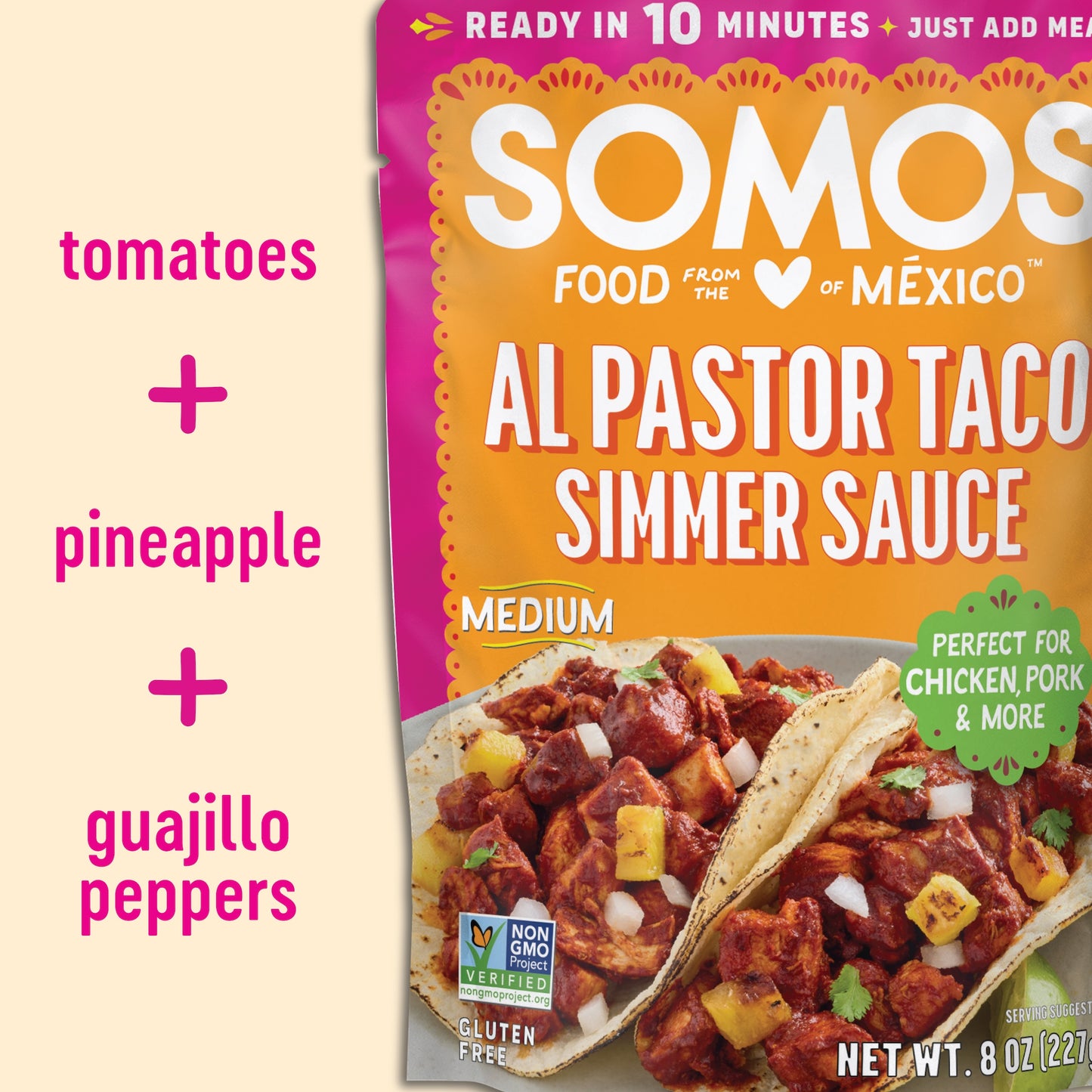 Al Pastor Taco Simmer Sauce (6 Pack)