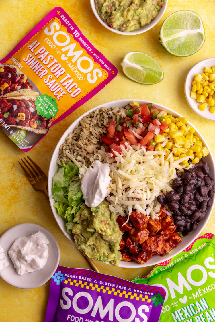 Chicken Al Pastor Chipotle Dupe Burrito Bowl