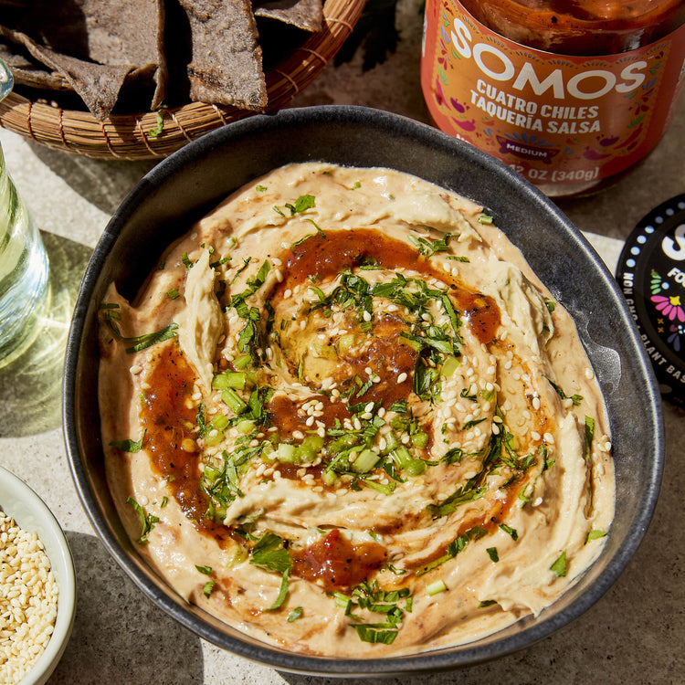 Mexican Spicy Hummus (inspired by Pati Jinich)