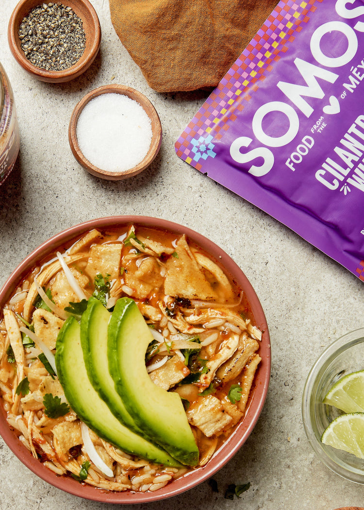 Mexican Chicken & Rice Soup