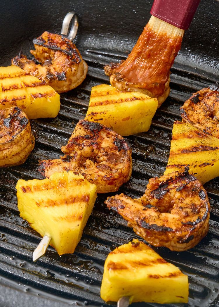 Al Pastor Shrimp Skewers