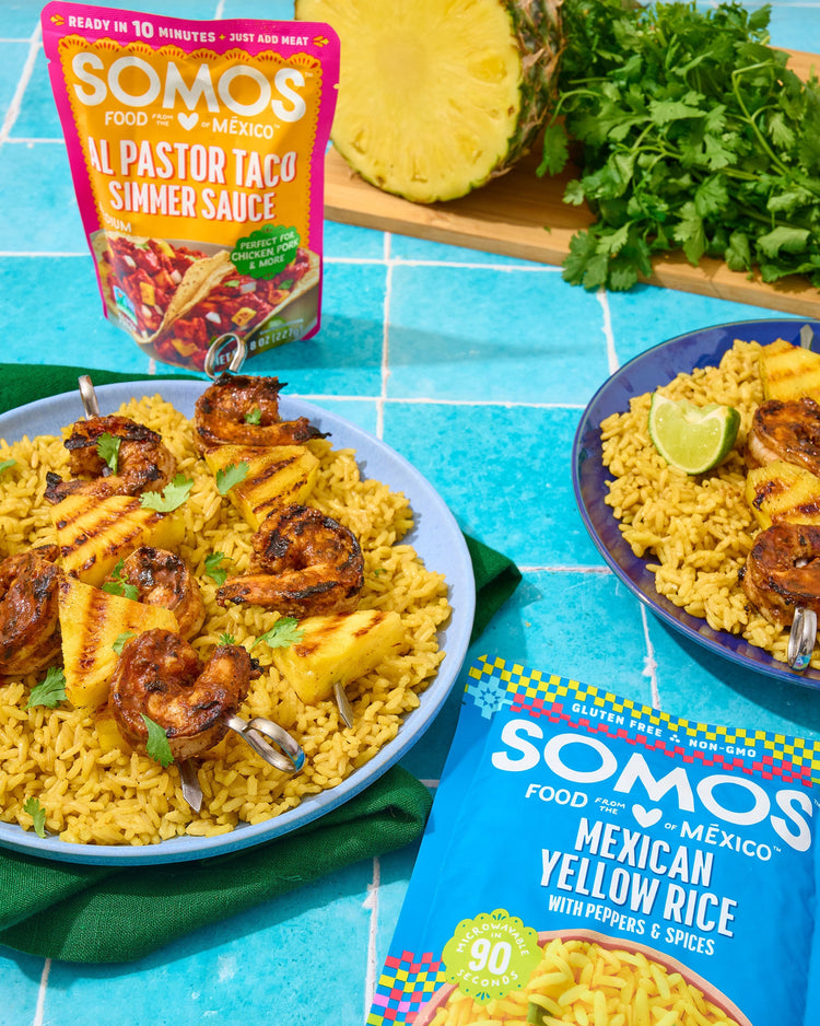 Al Pastor Shrimp & Pineapple Burrito Bowl