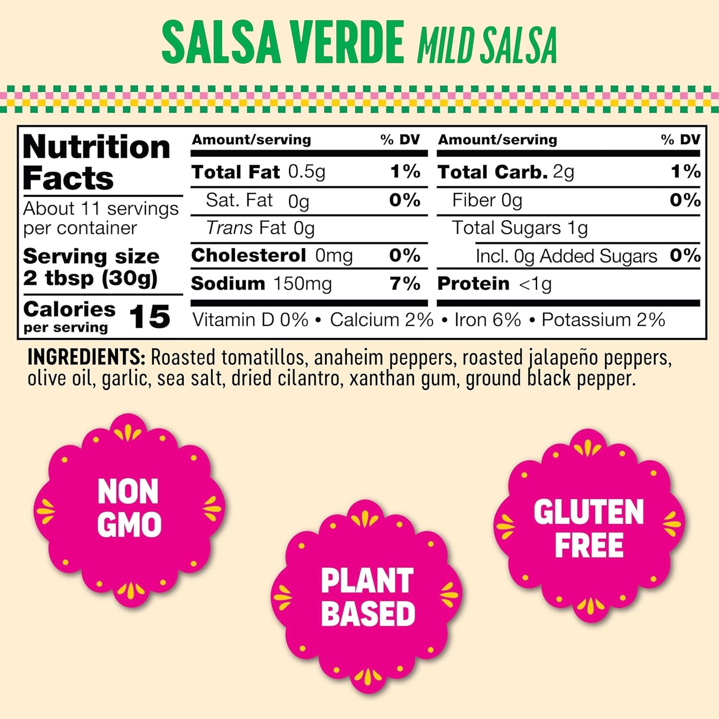 Salsa Verde Mild Salsa - 6 Pack