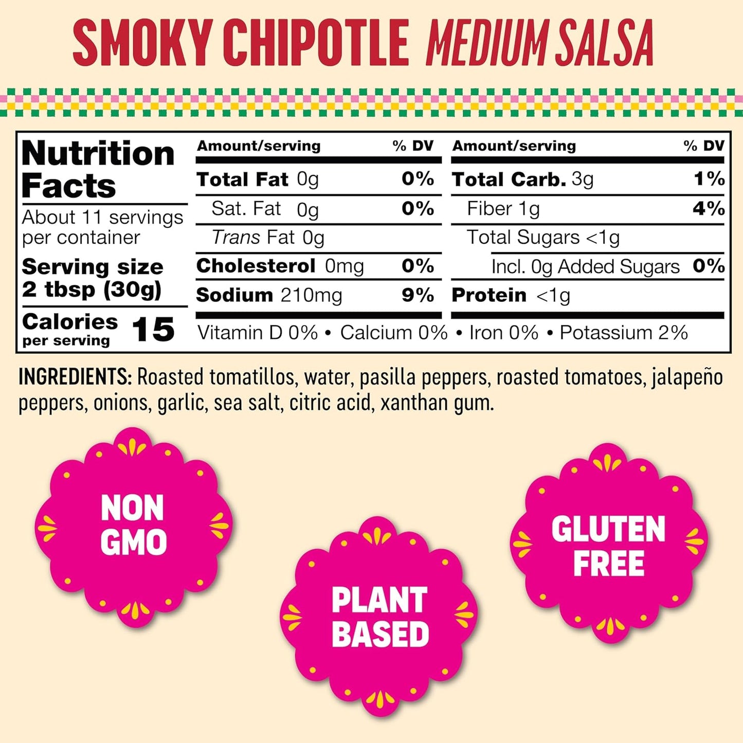 Smoky Chipotle Medium Salsa (6 Pack)