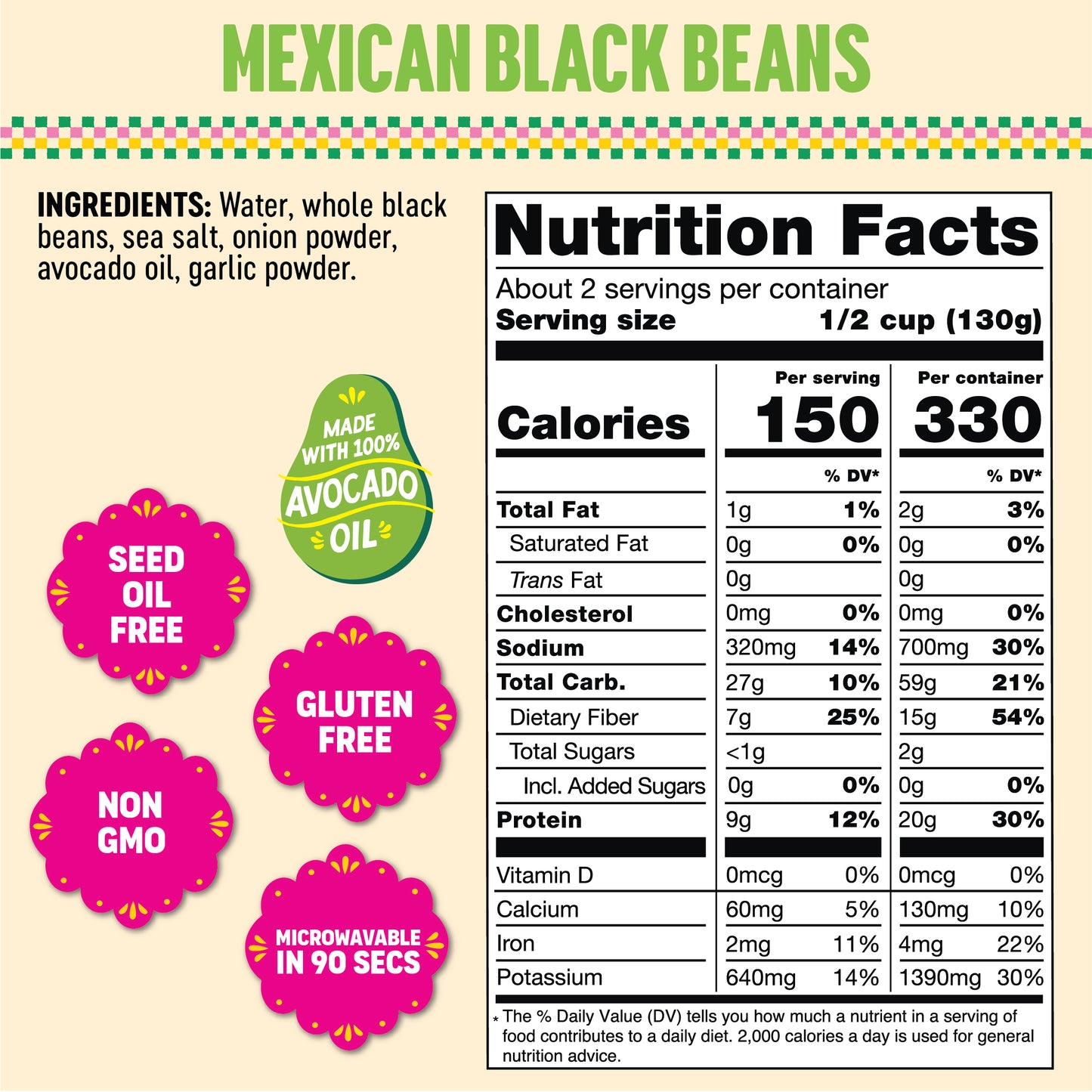 Mexican Black Beans (6 Pack)