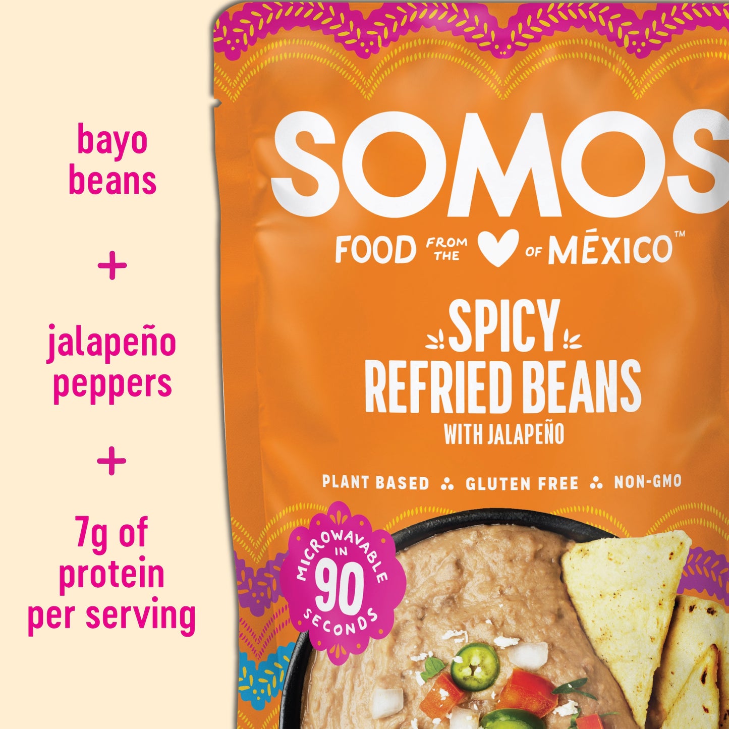 Spicy Refried Beans (6 Pack)