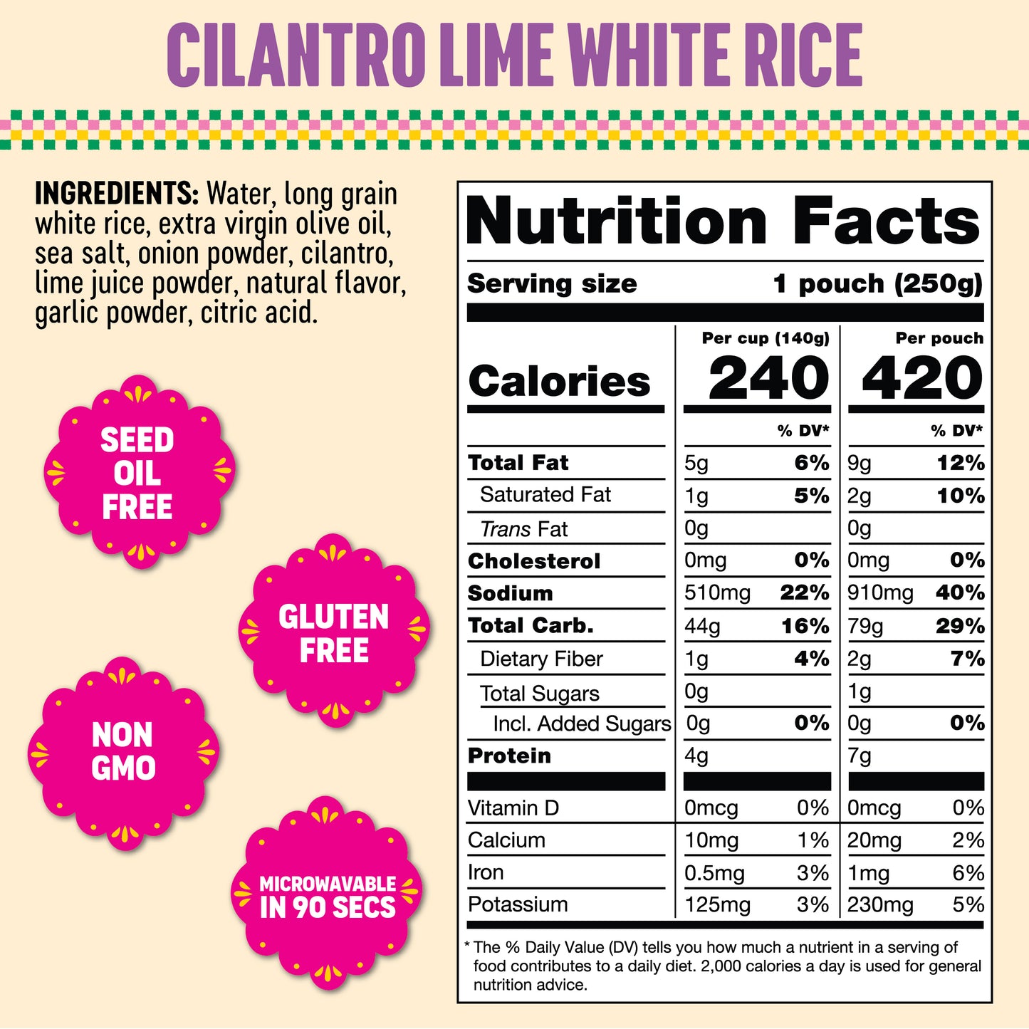 Cilantro Lime White Rice (2 Pack)