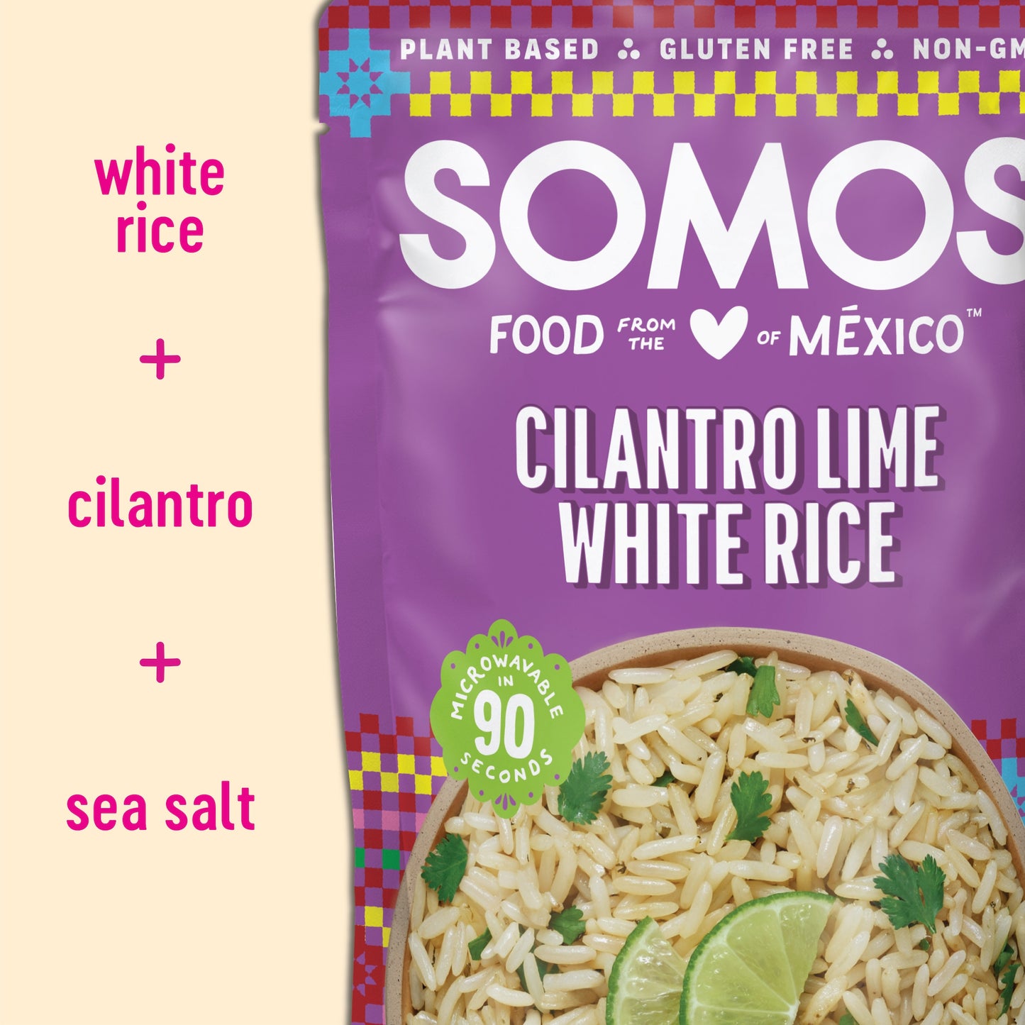 SOMOS Cilantro Lime White Rice - 6 Pack