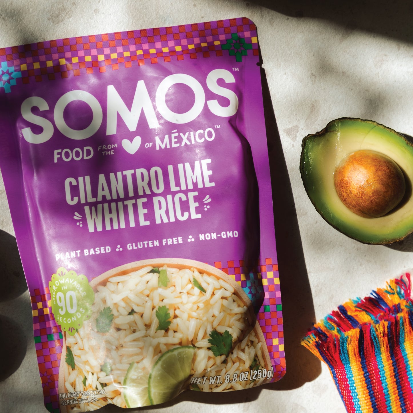 SOMOS Cilantro Lime White Rice - 6 Pack