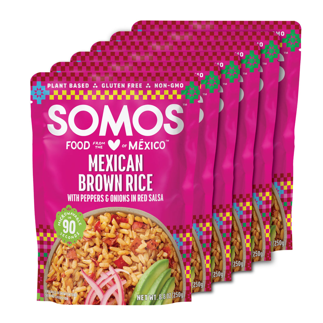 SOMOS Mexican Brown Rice (6 Pack)