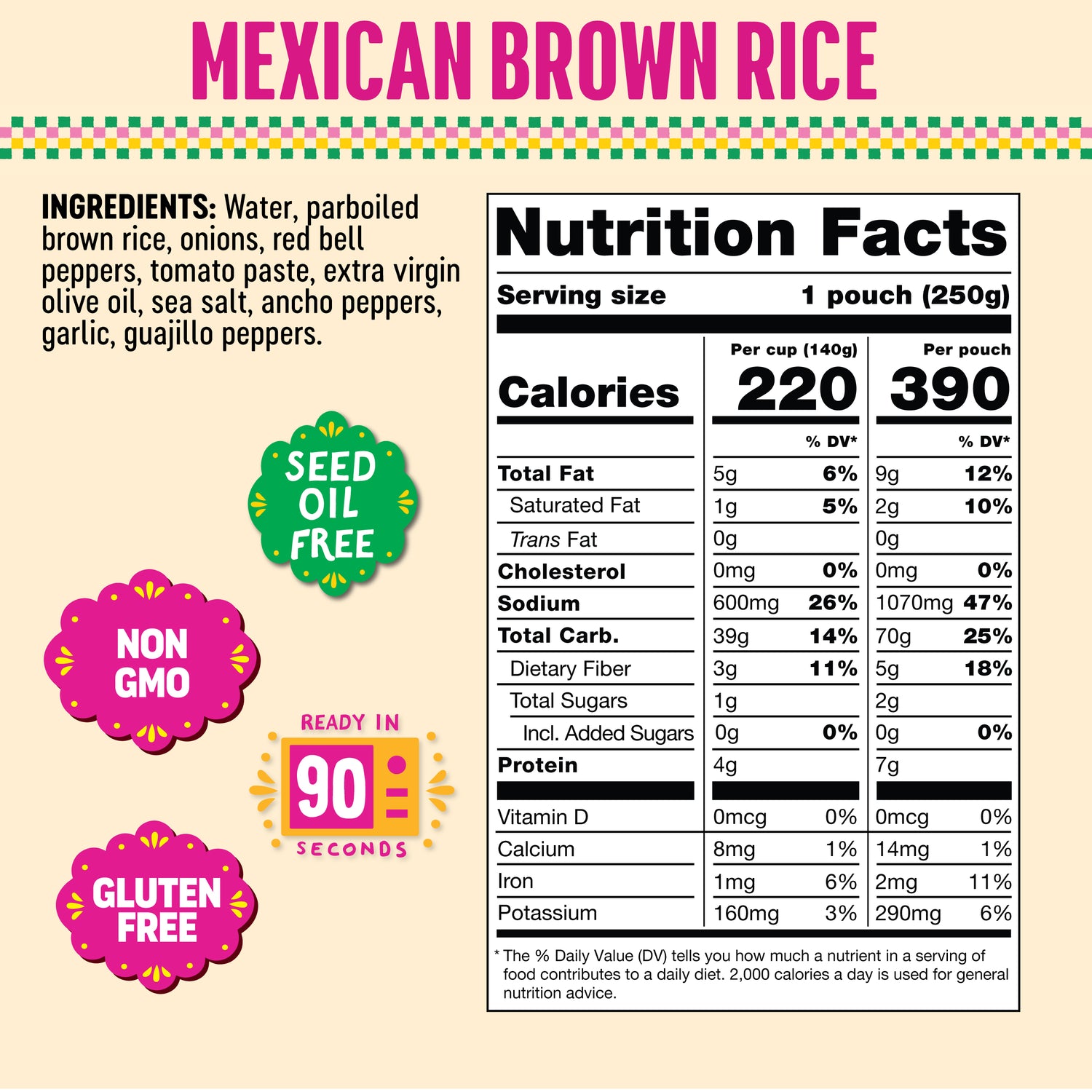 Sysco Mexican Rice Mexican Brown Rice (2 Pack) – SOMOS Foods