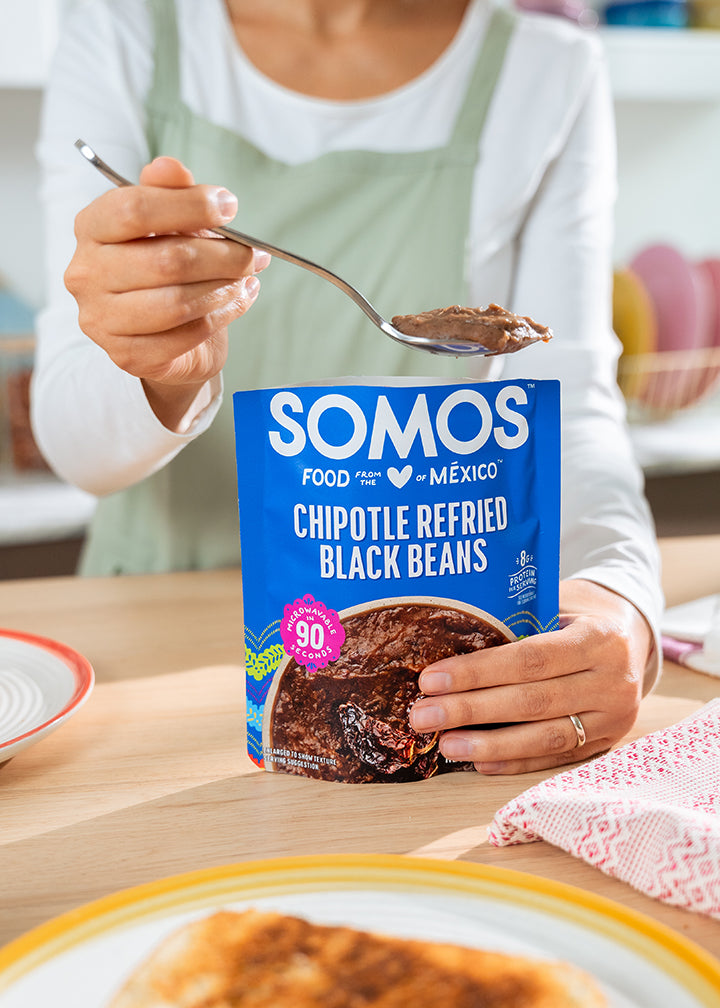 Chipotle Refried Black Beans (2 Pack)