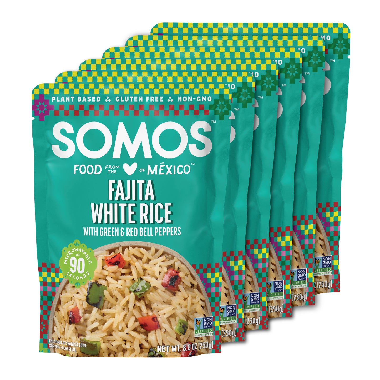 Fajita White Rice (6 Pack)