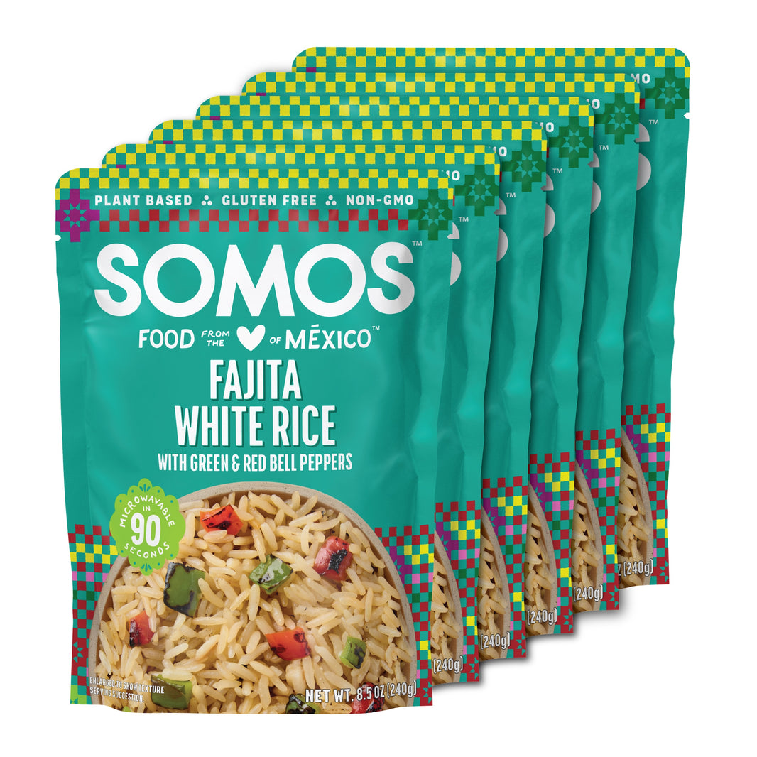 Fajita White Rice - 6 Count Case