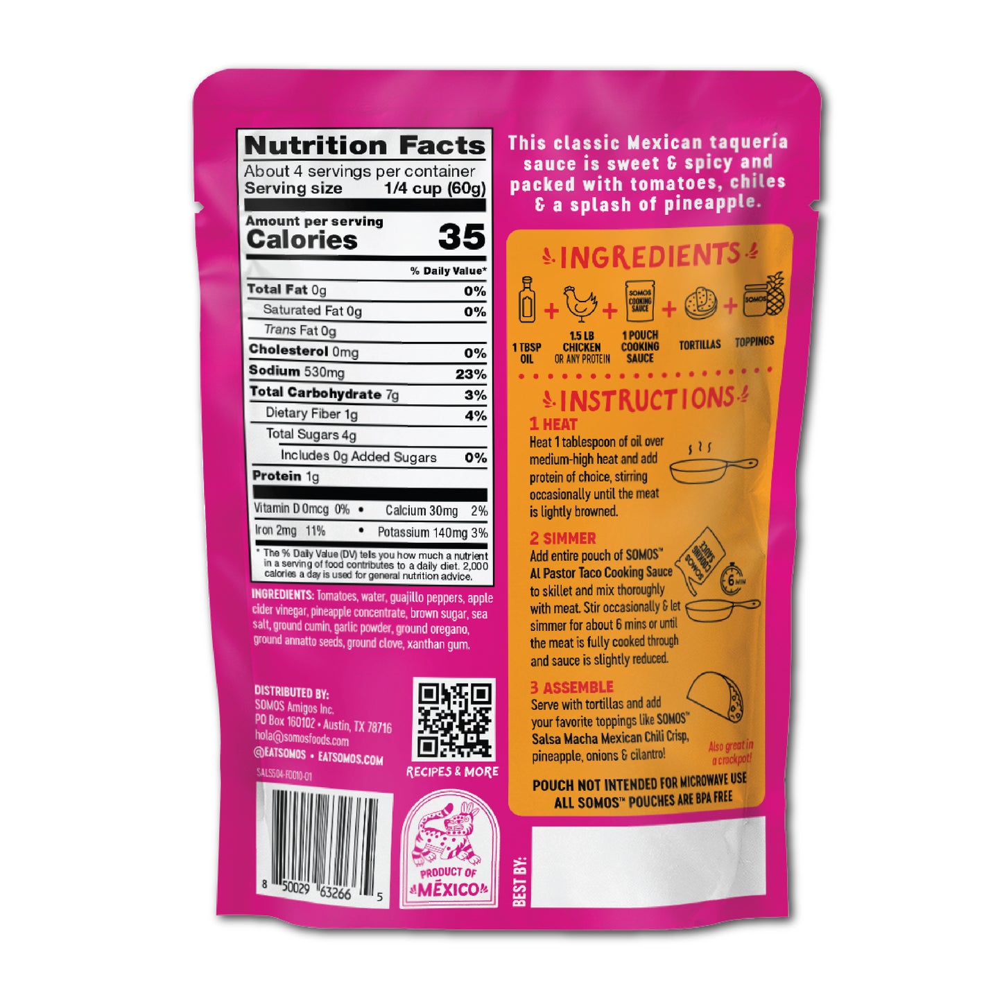 Al Pastor Taco Cooking Sauce (2 Pack)