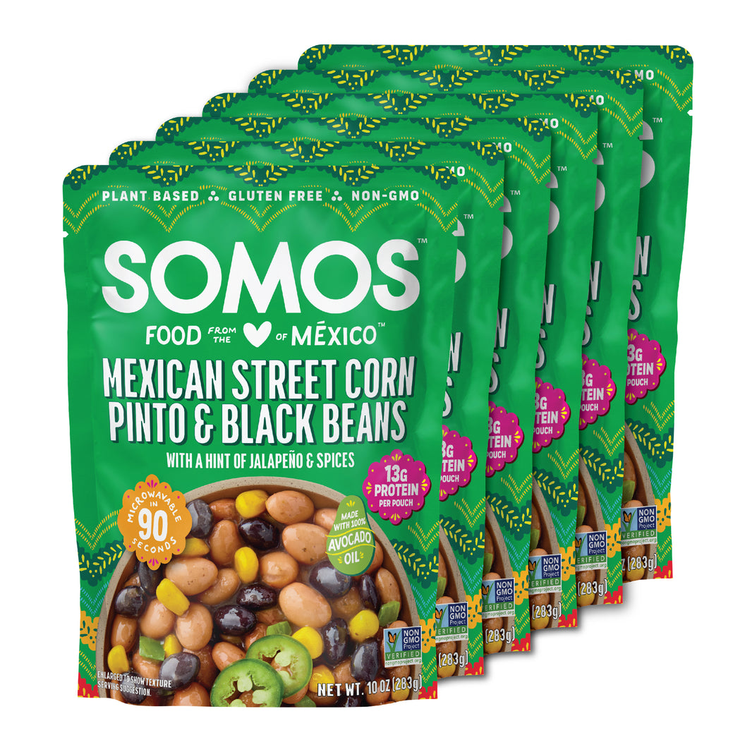 Mexican Street Corn Pinto & Black Beans (6 Pack)