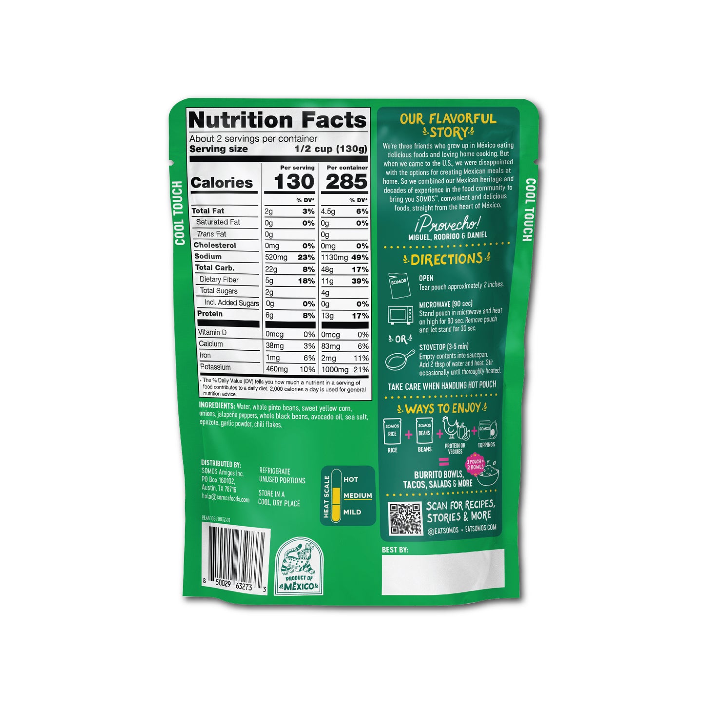 Mexican Street Corn Pinto & Black Beans (6 Pack)