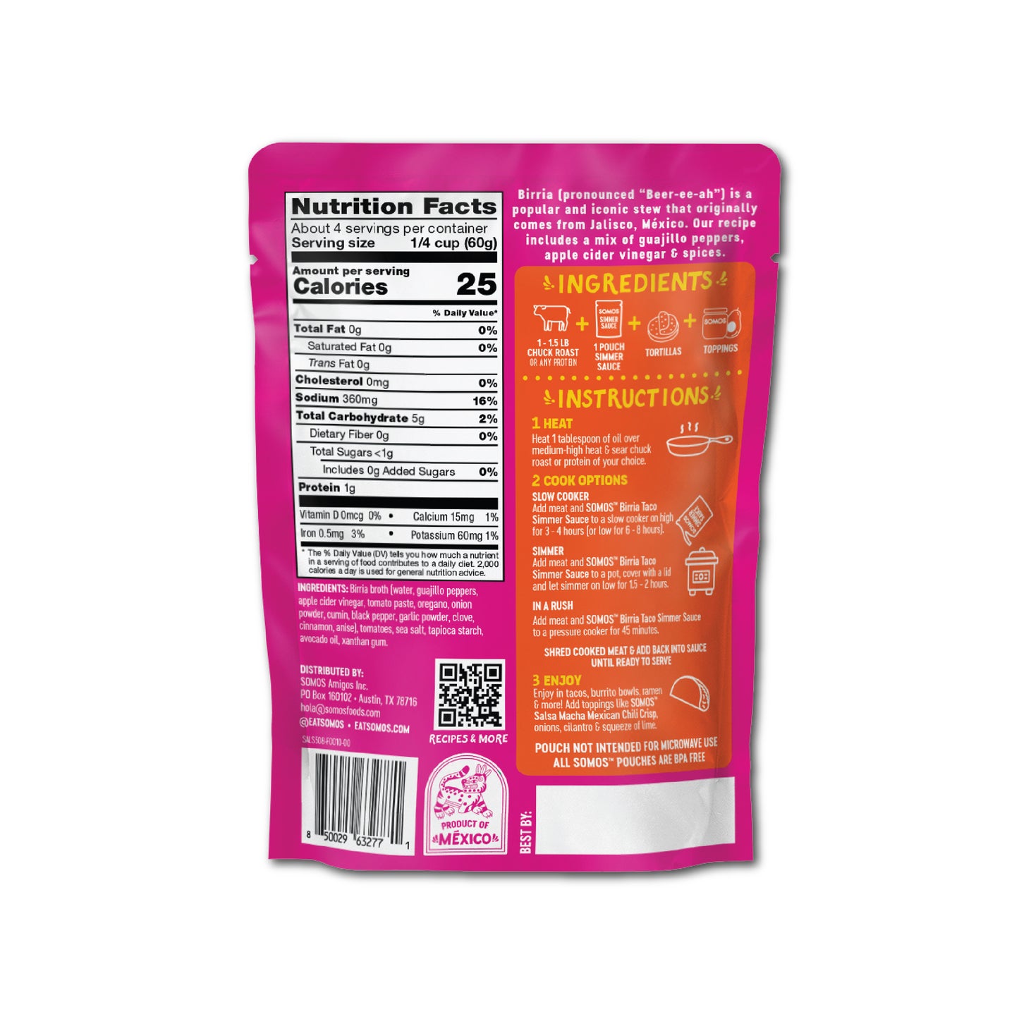 Birria Simmer Sauce Pouch (2 Pack)