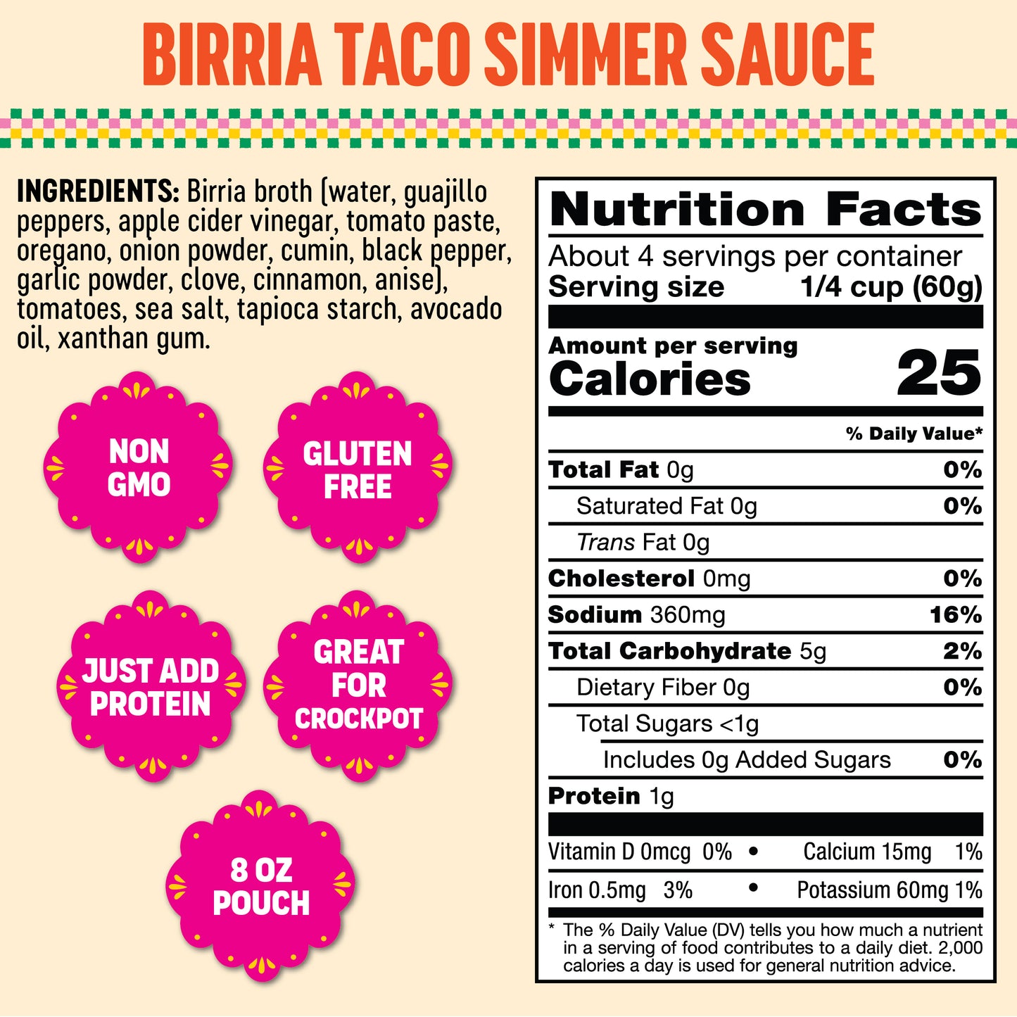 Birria Simmer Sauce Pouch (2 Pack)