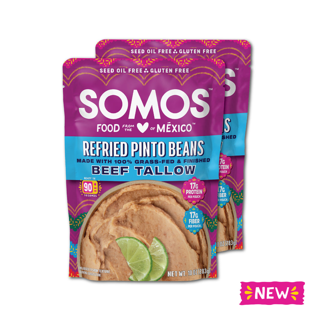 Refried Pinto Beans with Beef Tallow (2 Pack)