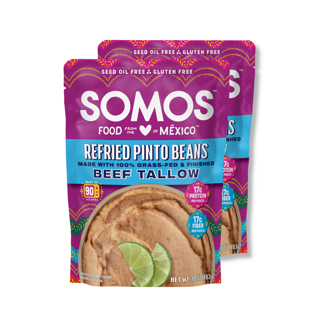 Refried Pinto Beans with Beef Tallow (2 Pack)