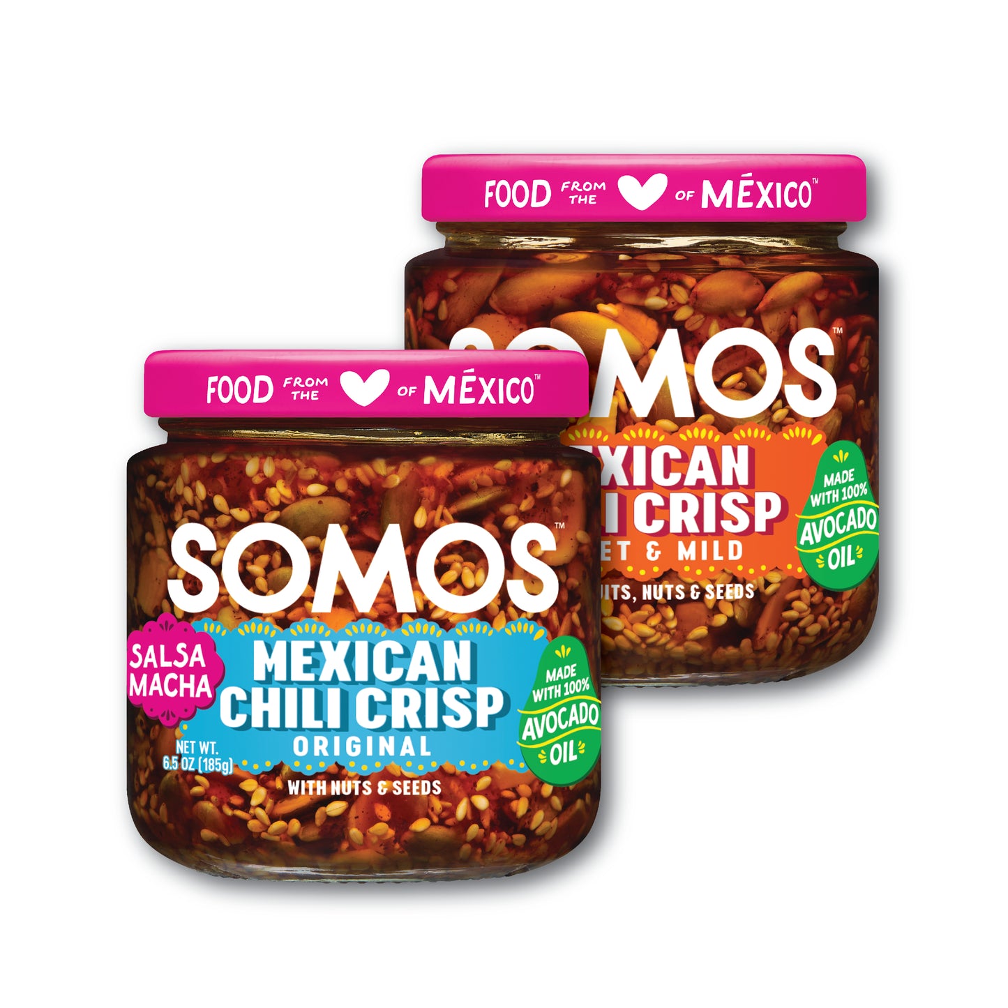 Mexican Chili Crisp Variety Pack (2 Pack)