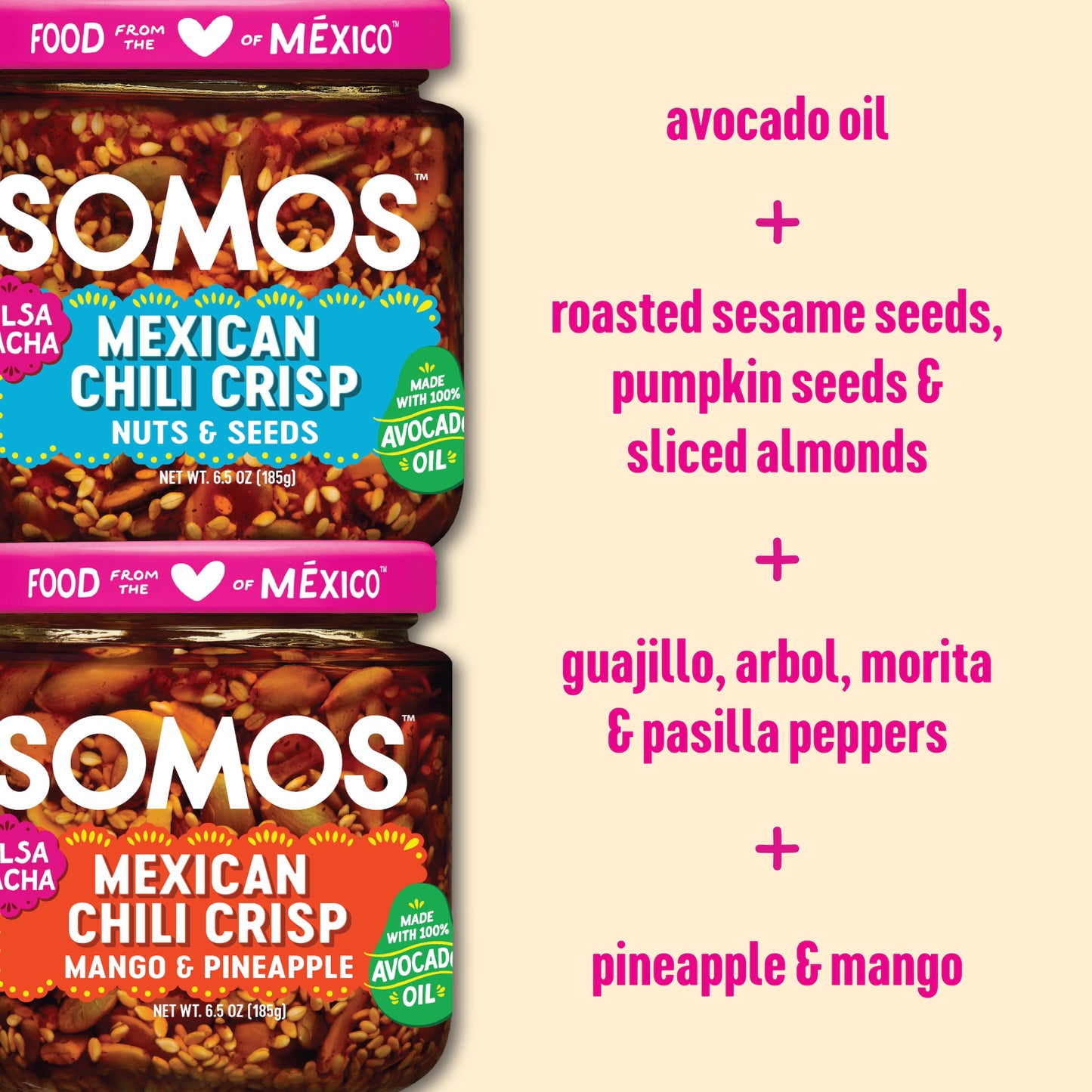 Mexican Chili Crisp Variety Pack (2 Pack)