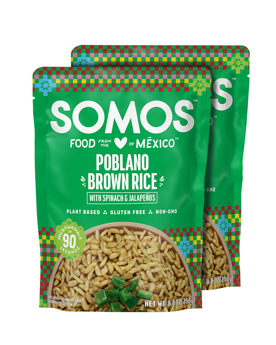 Poblano Brown Rice (2 Pack)
