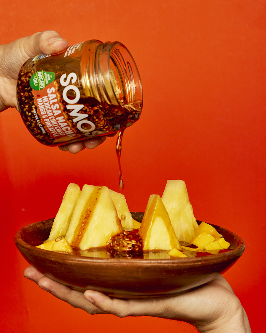 Salsa Macha, Mexican Chili Crisp Mango & Pineapple | SOMOS Foods